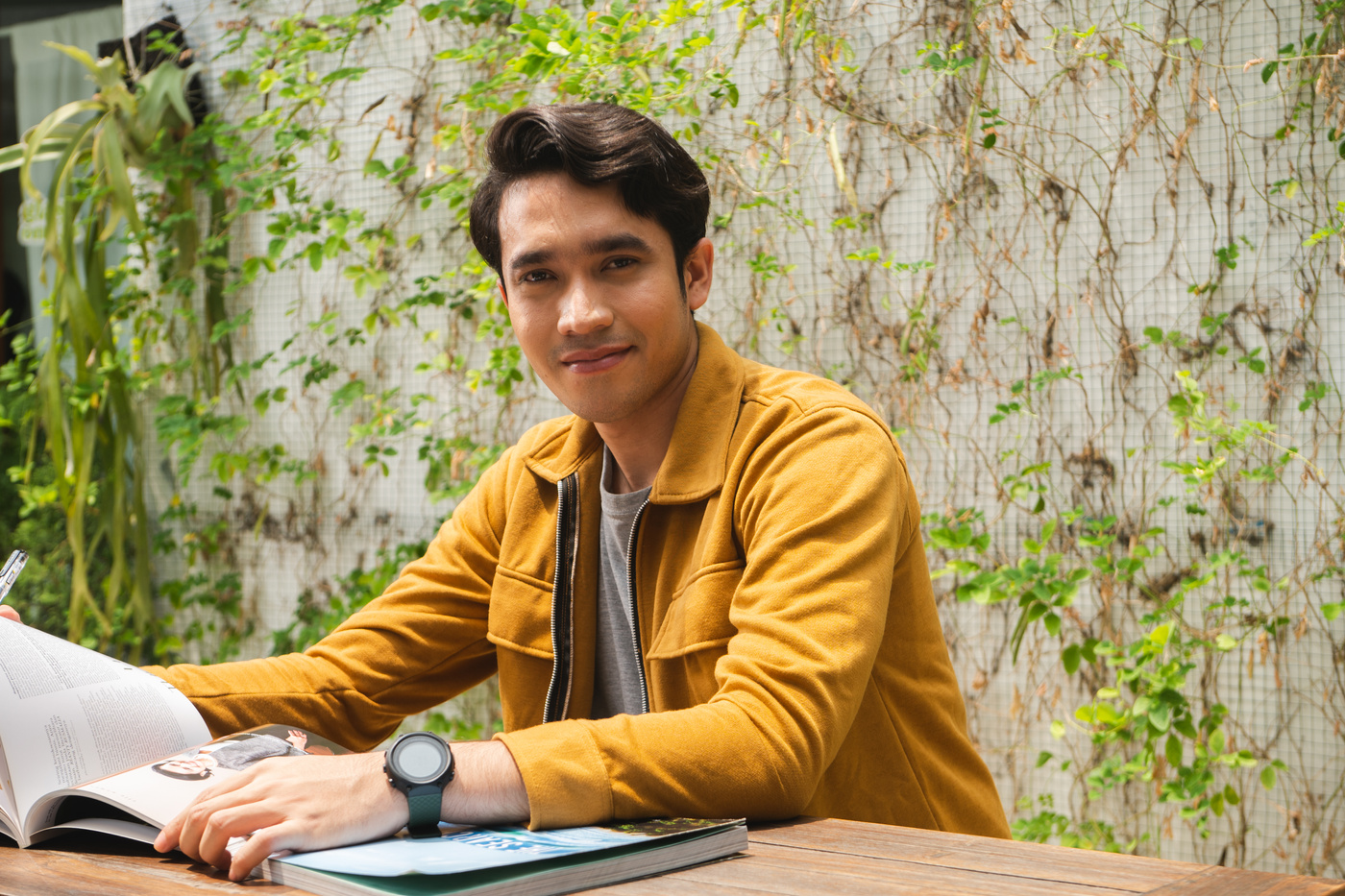 People of Indonesia Young Man Working Outdoors